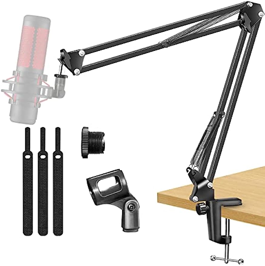 Recording Studio Broadcast Boom Arm - Yayın kaydı, seslendirme ses stüdyosu, aşamaları