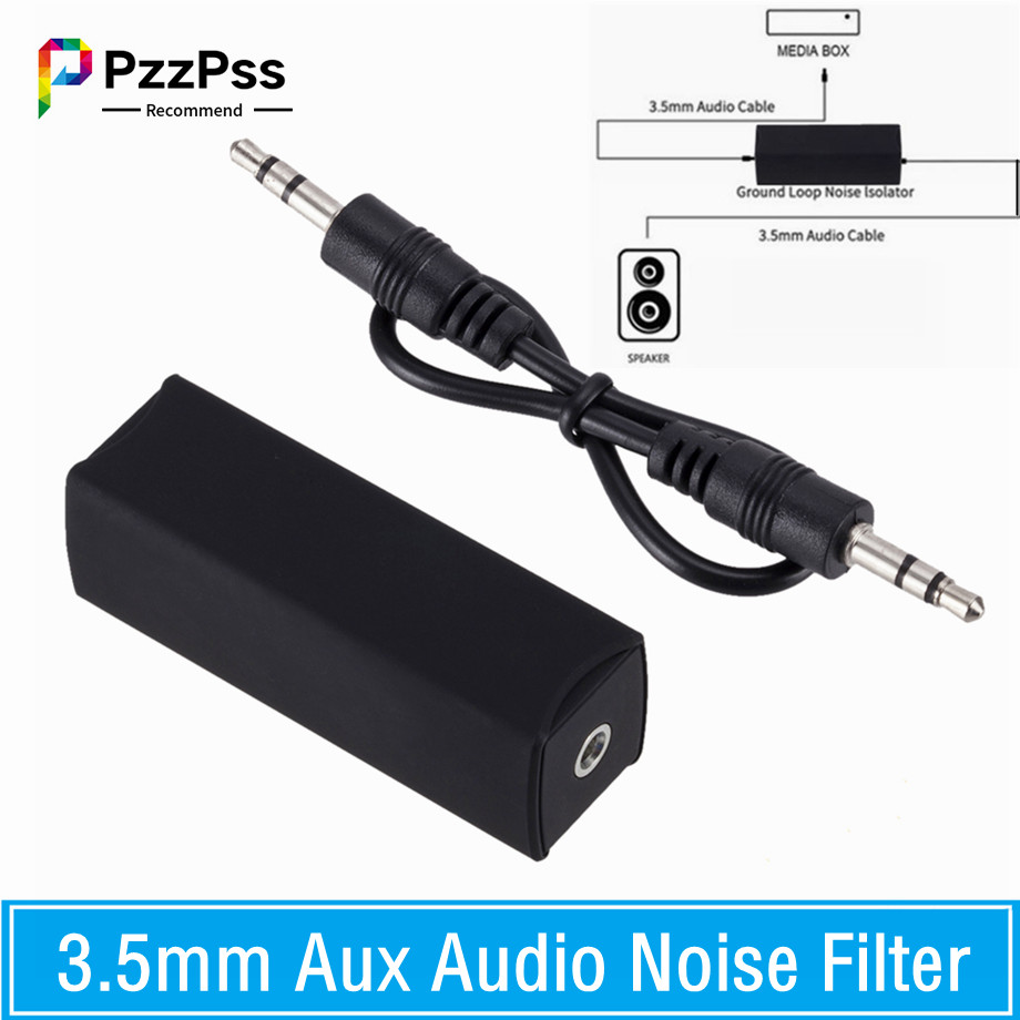 Audio Ground Loop Isolator 3.5Mm Rca - PzzPss hoparlör hattı 3.5Mm Aux ses