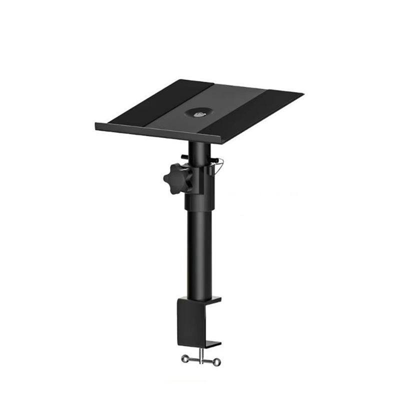 Studio Monitor Speaker Stands Desktop - B04B-Stüdyo Kalitesinde Kelepçeli Montaj Hoparlör Standı,