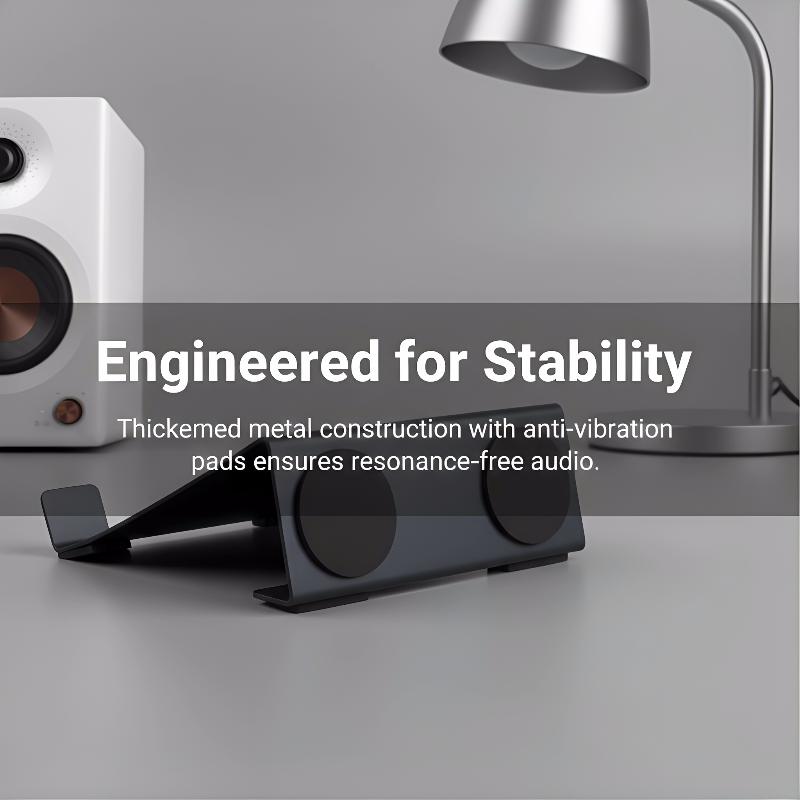 Studio Monitor Speaker Stands Desktop - Ev Stüdyosu için MR5BT Monitör Braketi