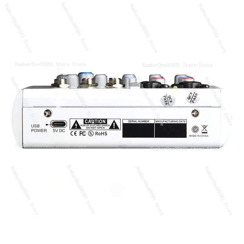 Audio Mixer 4 Channel Usb Bluetooth Pc - PC Telefonu için Bluetooth USB OTG