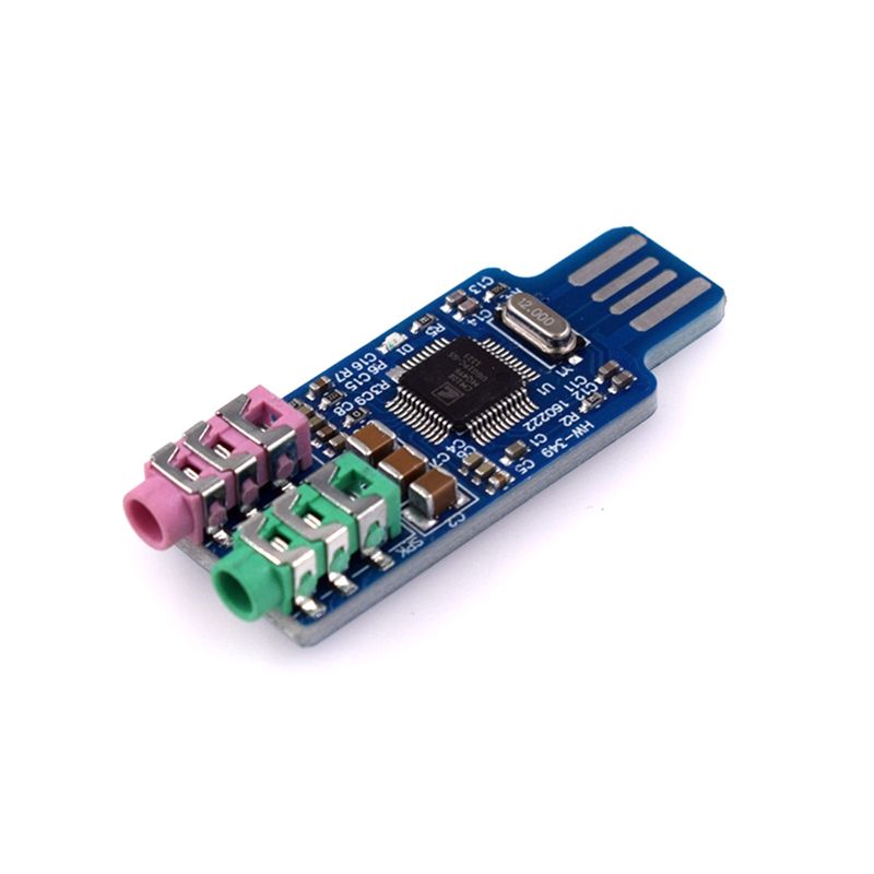 Usb Audio Interface 2 In 2 Out 24Bit - AA08-CM108 2 Parçalı USB Ses Arayüzü