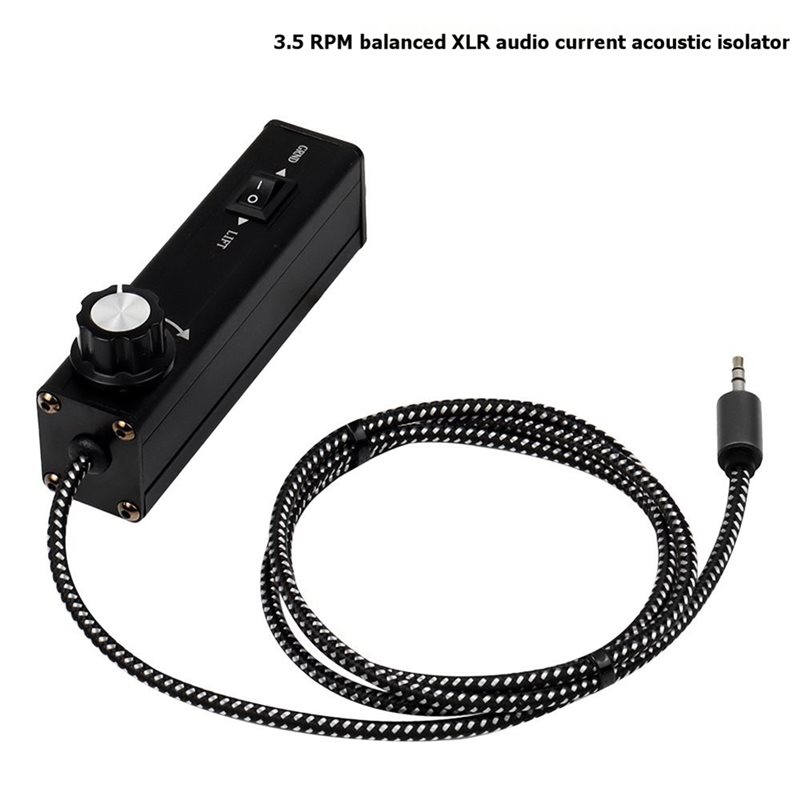 Audio Ground Loop Isolator 3.5Mm Rca - AA60 Stereo Topraklama Döngüsü İzolatörü, 3,5