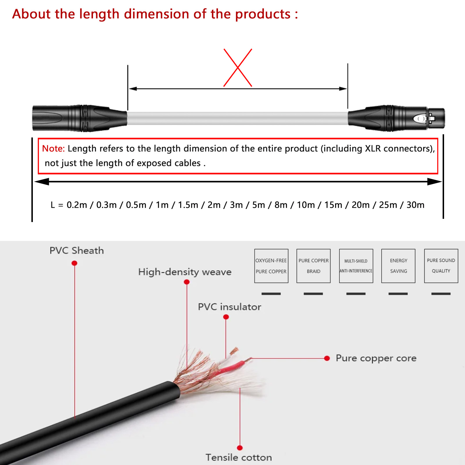 Sağ açı 6.35mm 1/4 inç TRS Jac - Xlr To 6.35Mm Balanced Audio Cable Patch incelemesi ve fiyatı