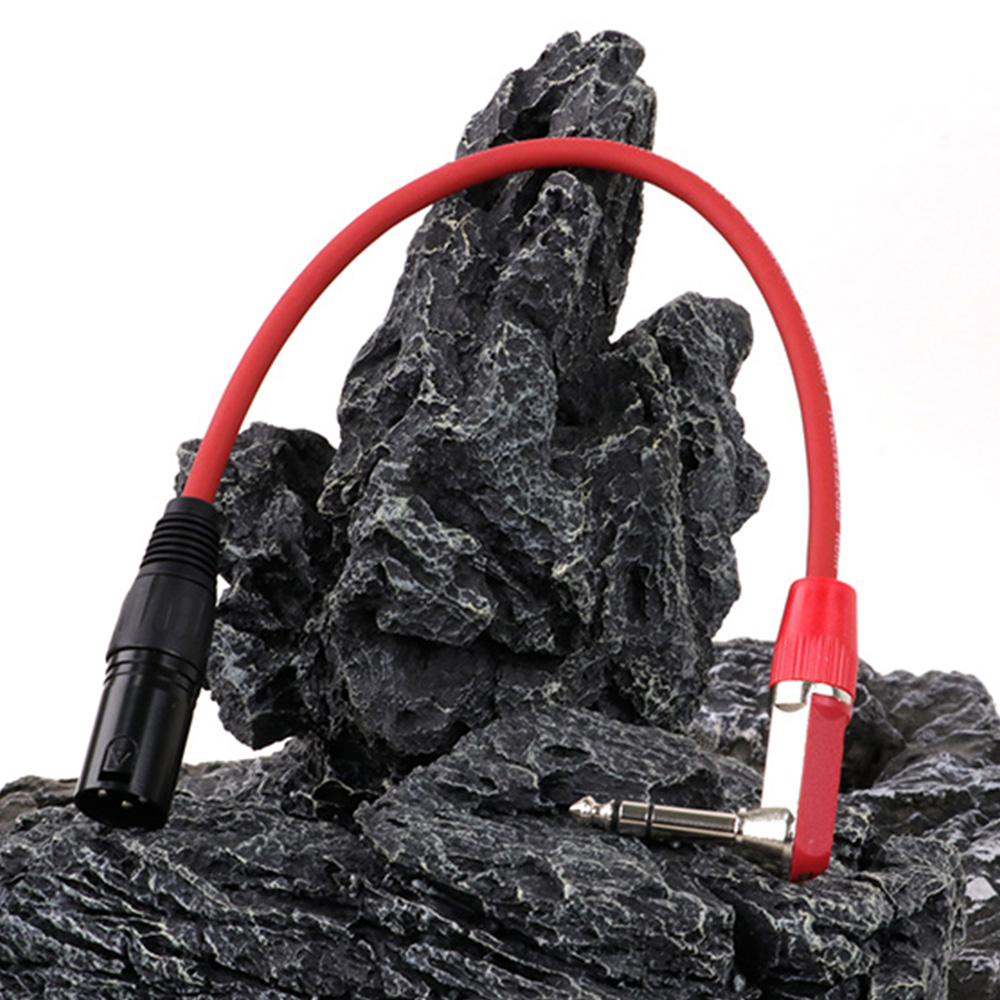 Sağ açı 6.35mm 1/4 inç TRS Jac - Xlr To 6.35Mm Balanced Audio Cable Patch incelemesi ve fiyatı