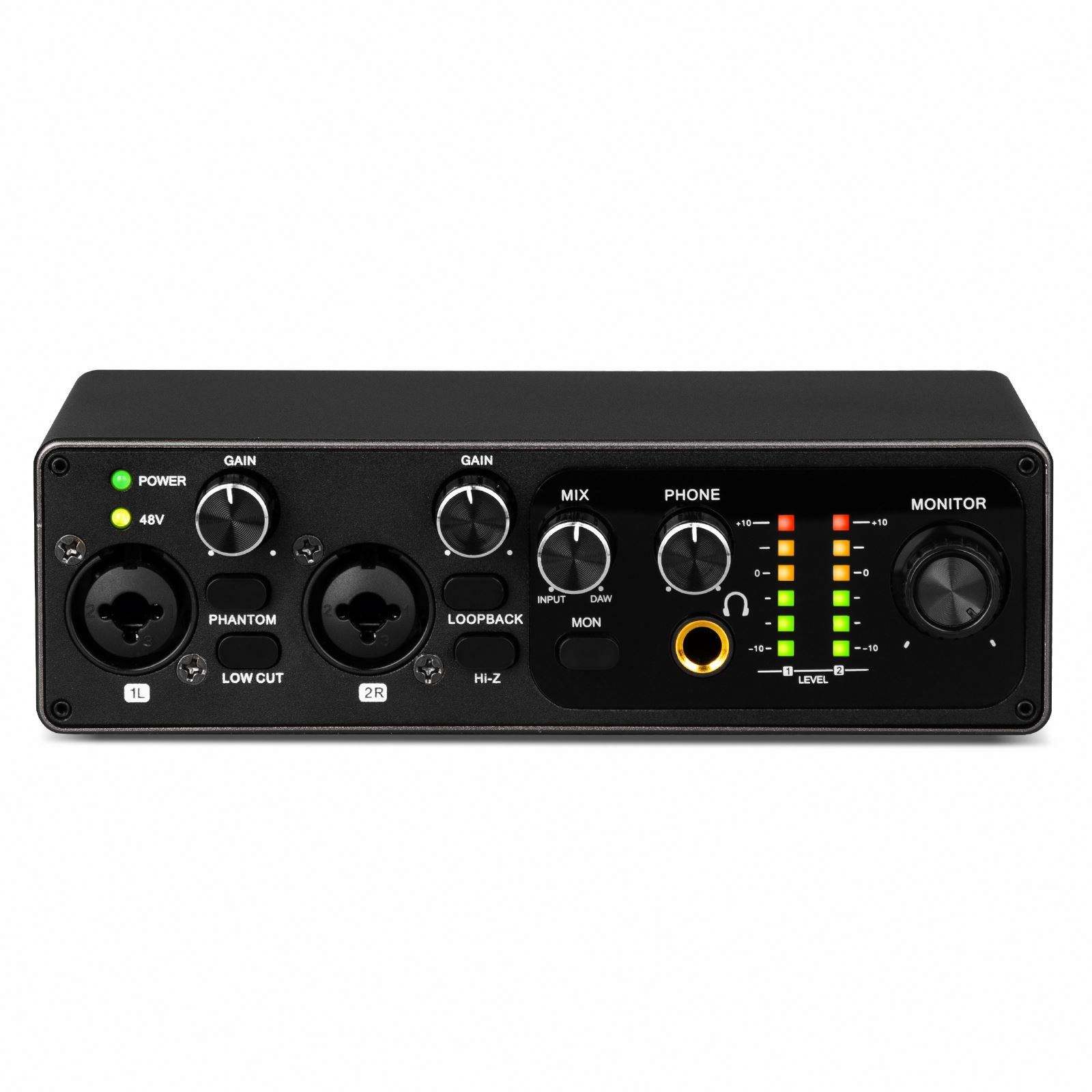 MR22 Professional 2 Giriş 2 Çı - Studio Audio Interface With 48V Phantom incelemesi ve fiyatı