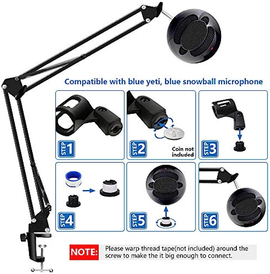 Yayın kaydı, seslendirme ses s - Recording Studio Broadcast Boom Arm incelemesi ve fiyatı