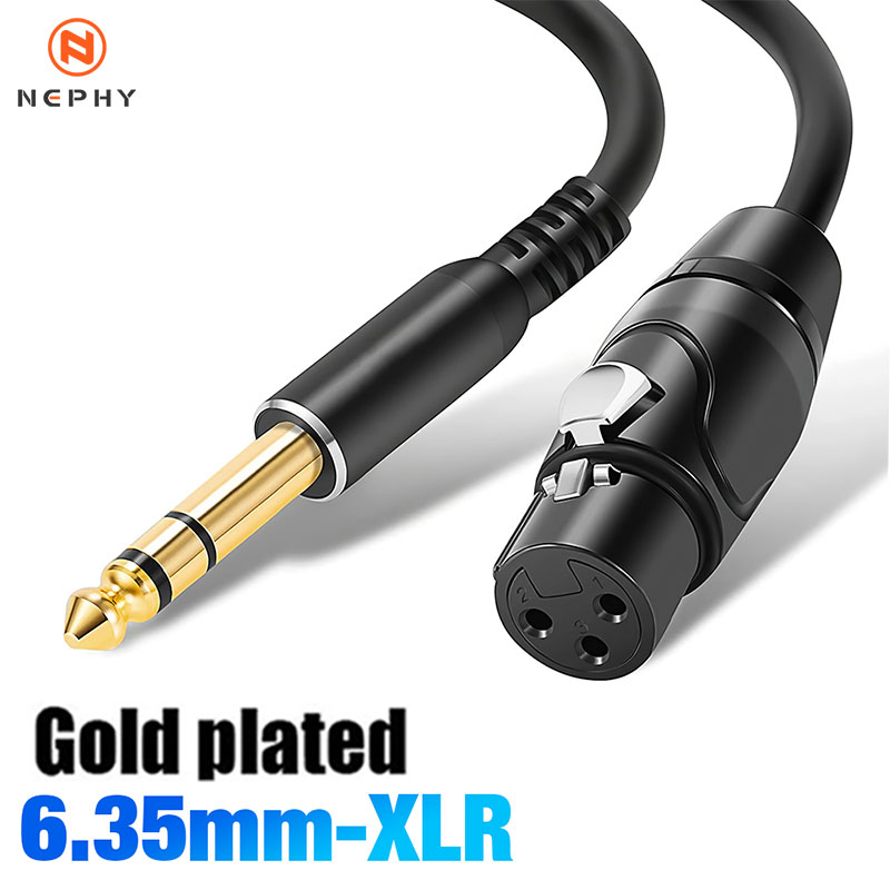 Jack 6.35mm XLR Mikrofon Hopar - Xlr To 6.35Mm Balanced Audio Cable Patch incelemesi ve fiyatı