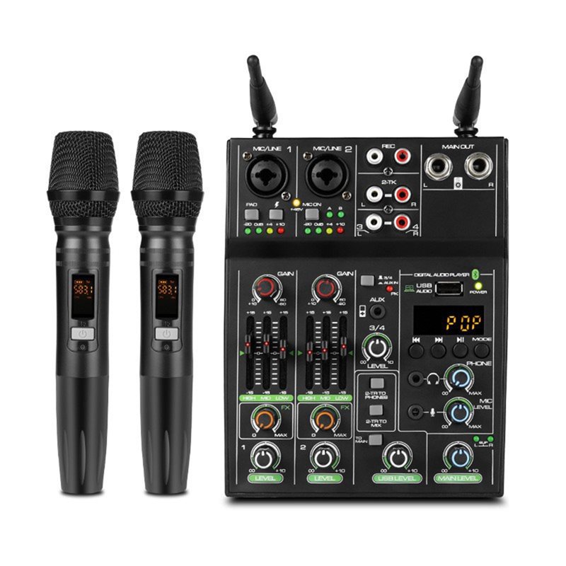 ABAC-USB Bluetooth Reverb Mikr - Audio Mixer 4 Channel Usb Bluetooth Pc incelemesi ve fiyatı