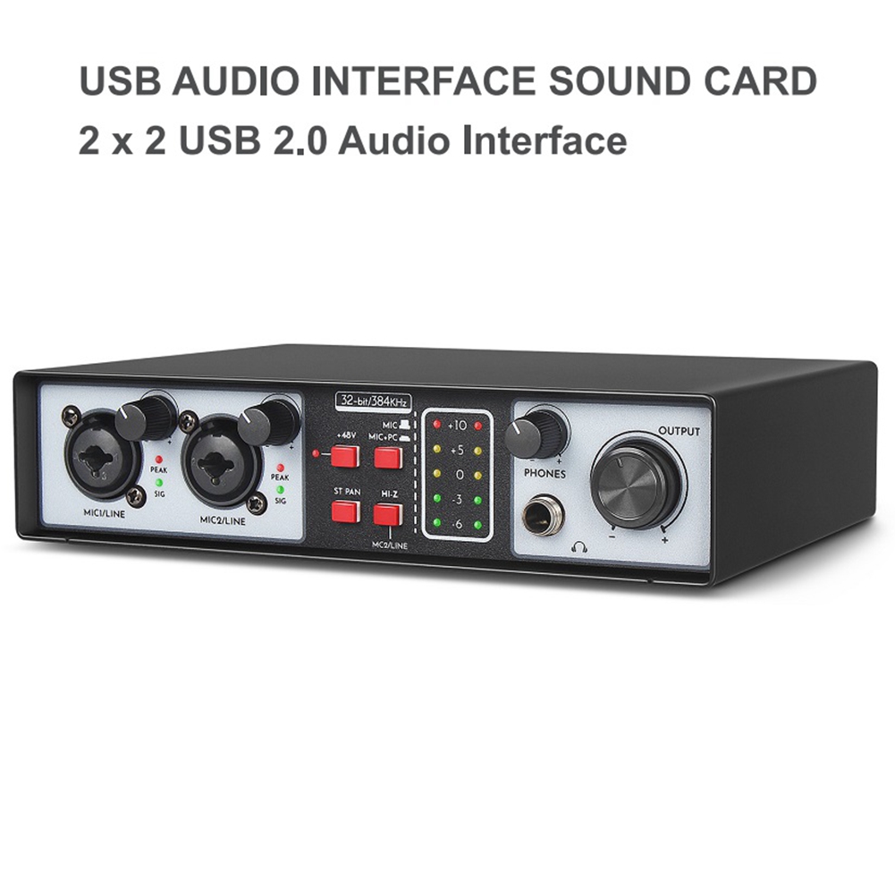 T23C 2 Giriş 2 Çıkış USB Ses A - Studio Audio Interface With 48V Phantom incelemesi ve fiyatı