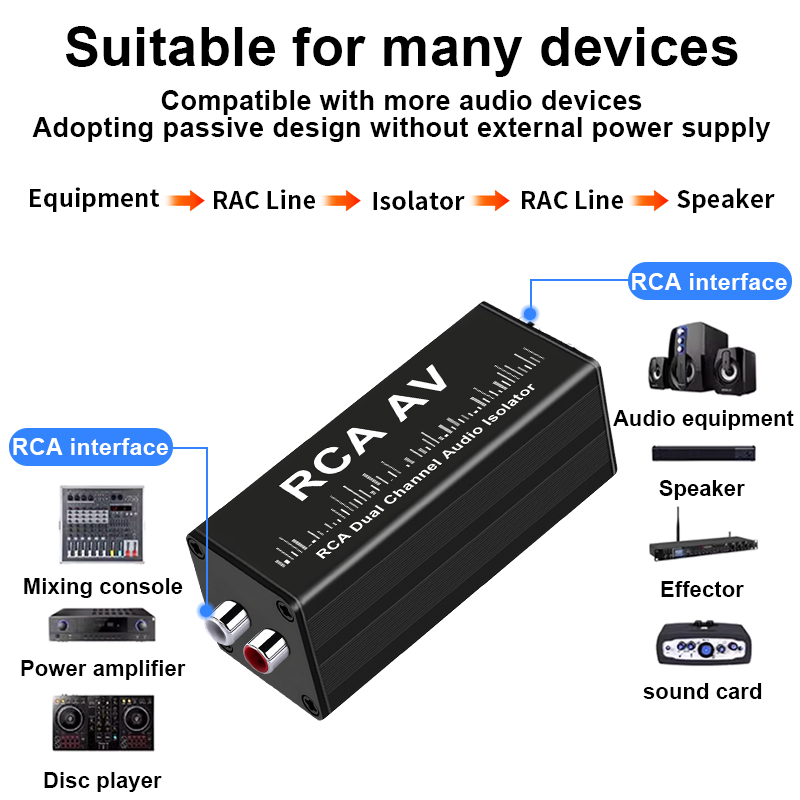 Taşınabilir 3.5mm aux Zemin Dö - Audio Ground Loop Isolator 3.5Mm Rca incelemesi ve fiyatı