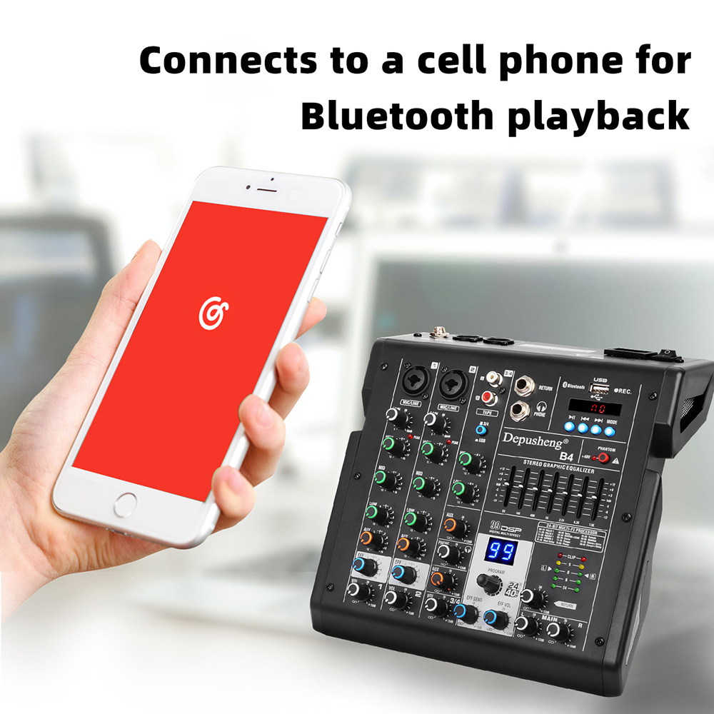 Bluetooth USB Kayıt Bilgisayar - Studio Audio Interface With 48V Phantom incelemesi ve fiyatı