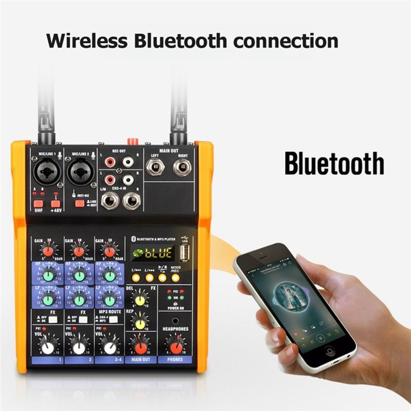 Güvenilir Bluetooth USB Ses Ar - Audio Mixer 4 Channel Usb Bluetooth Pc incelemesi ve fiyatı
