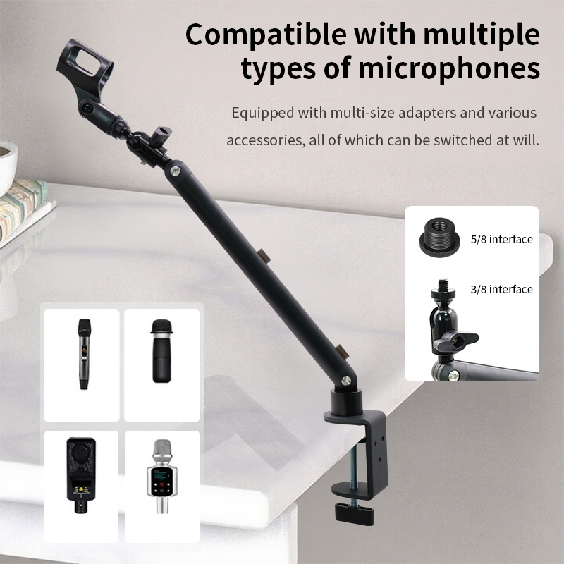 Ayarlanabilir Ağır Hizmet Tipi - Recording Studio Broadcast Boom Arm incelemesi ve fiyatı