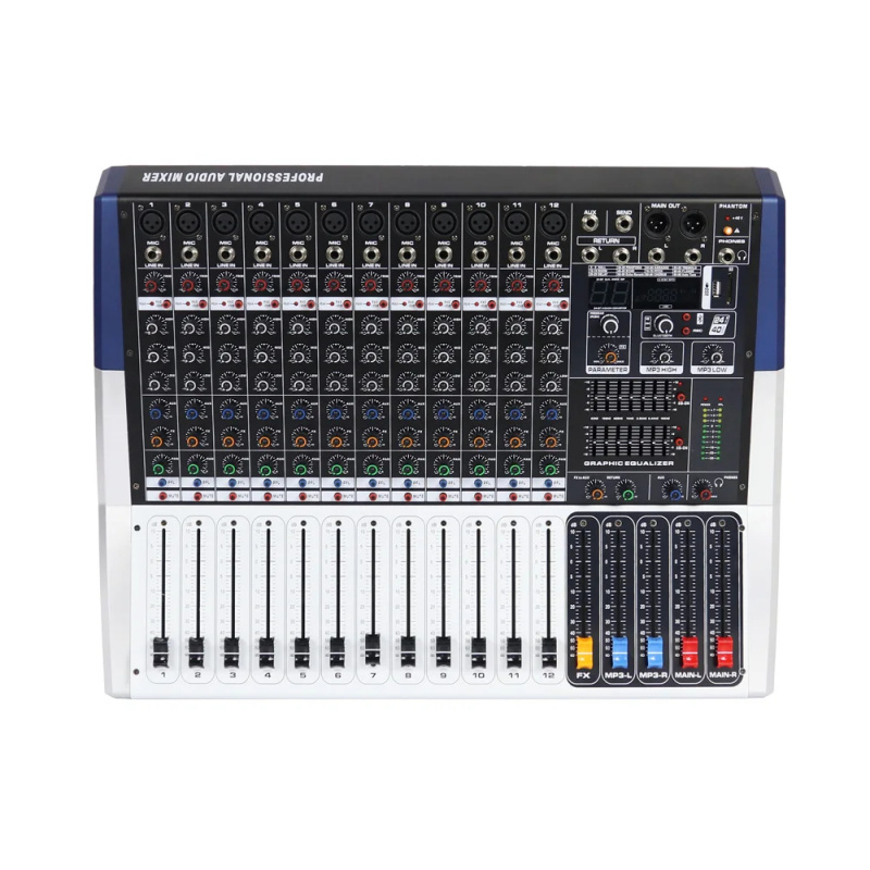 99 DSP Efektli 12 Kanallı Ses  - Studio Audio Interface With 48V Phantom incelemesi ve fiyatı