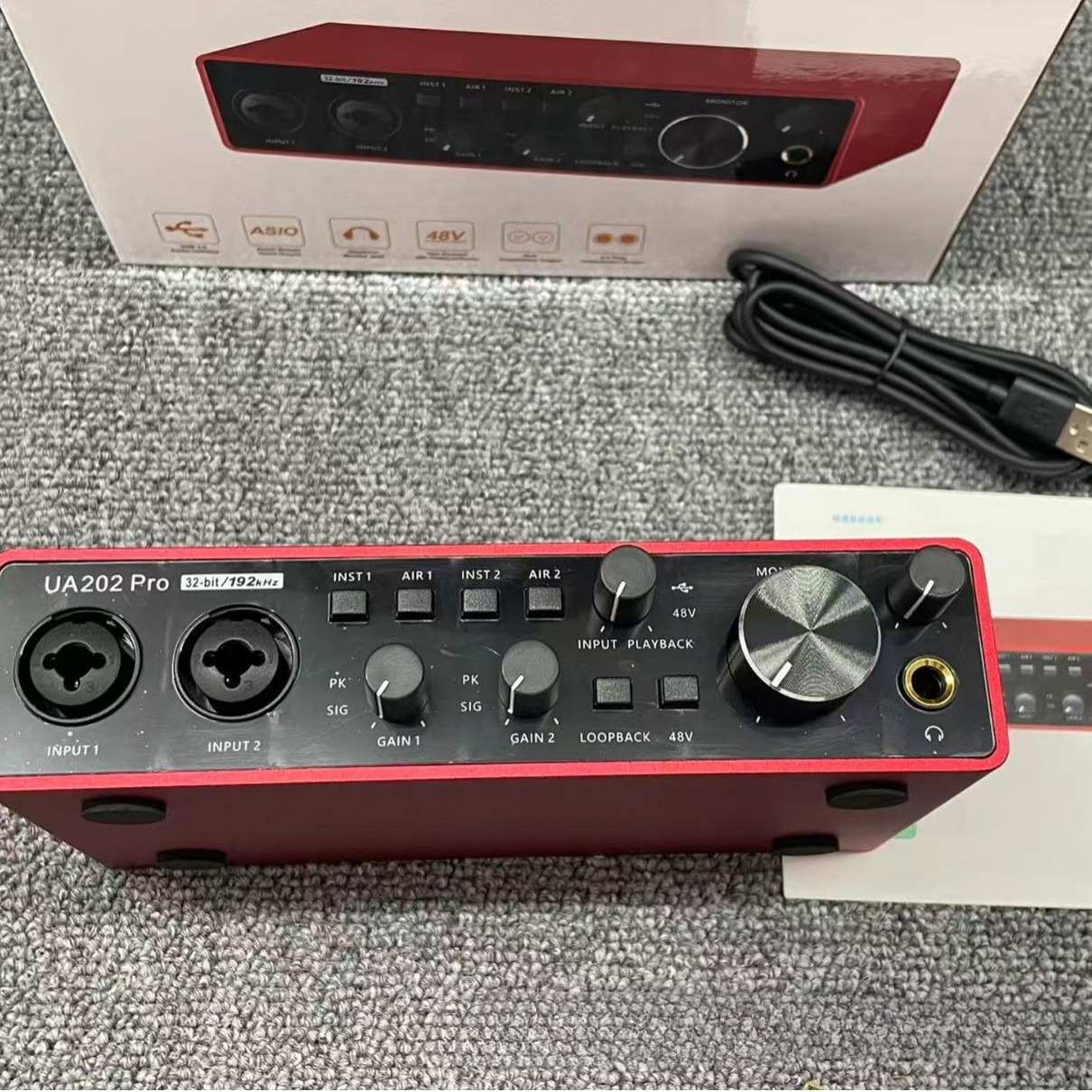 UA202 Pro Profesyonel Ses Kart - Studio Audio Interface With 48V Phantom incelemesi ve fiyatı