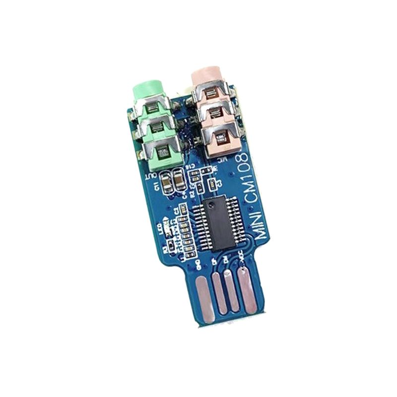 AA08-CM108 2 Parçalı USB Ses A - Usb Audio Interface 2 In 2 Out 24Bit incelemesi ve fiyatı