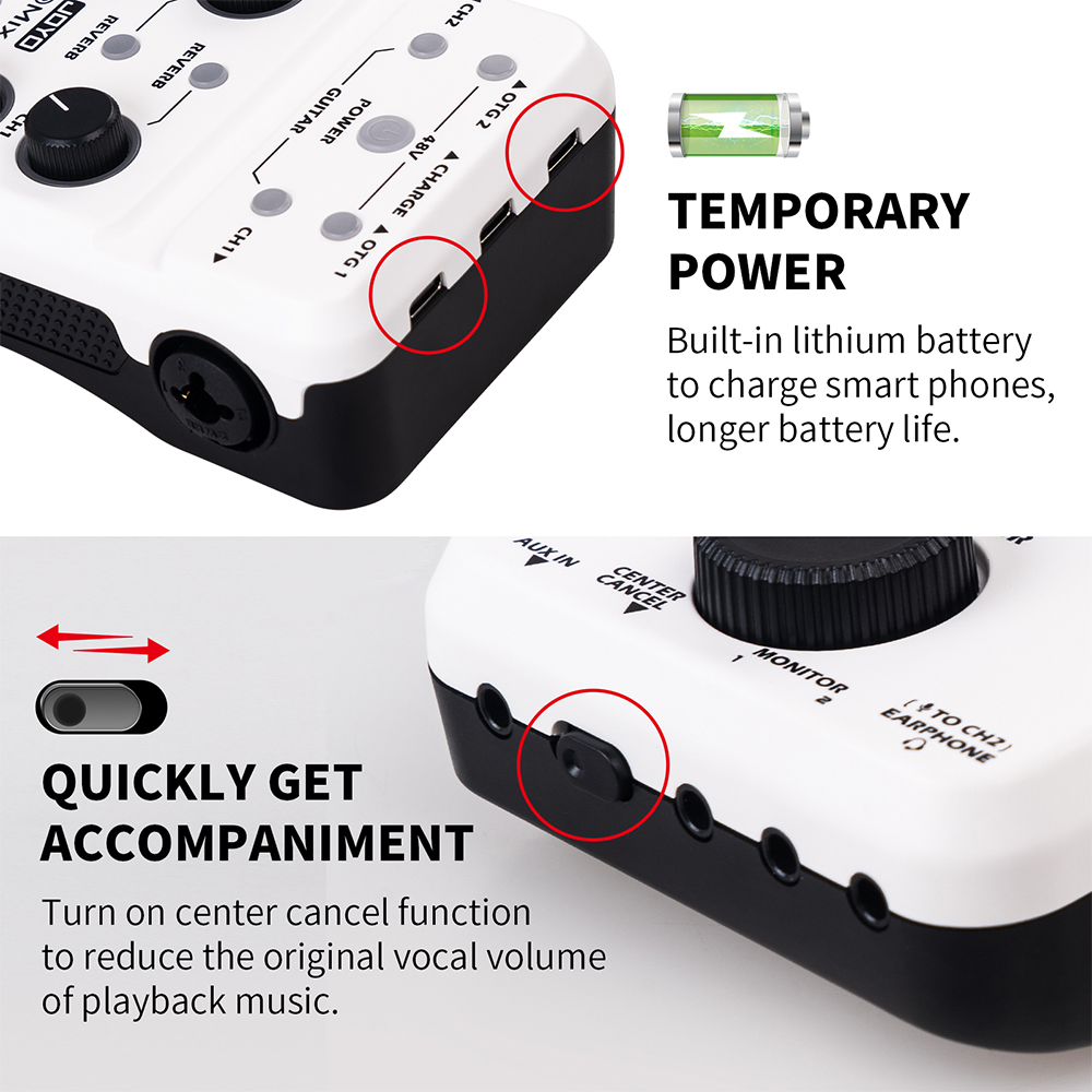 JOYO MOMIX PRO Ses Kartı Taşın - Studio Audio Interface With 48V Phantom incelemesi ve fiyatı