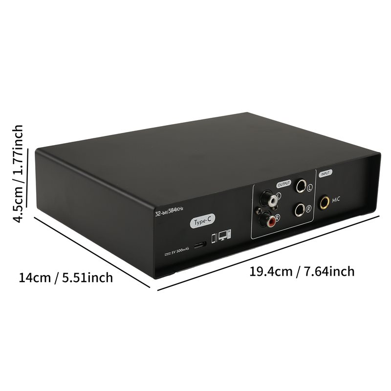 SQPP-2, 2 Giriş/2 Çıkışlı USB  - Studio Audio Interface With 48V Phantom incelemesi ve fiyatı