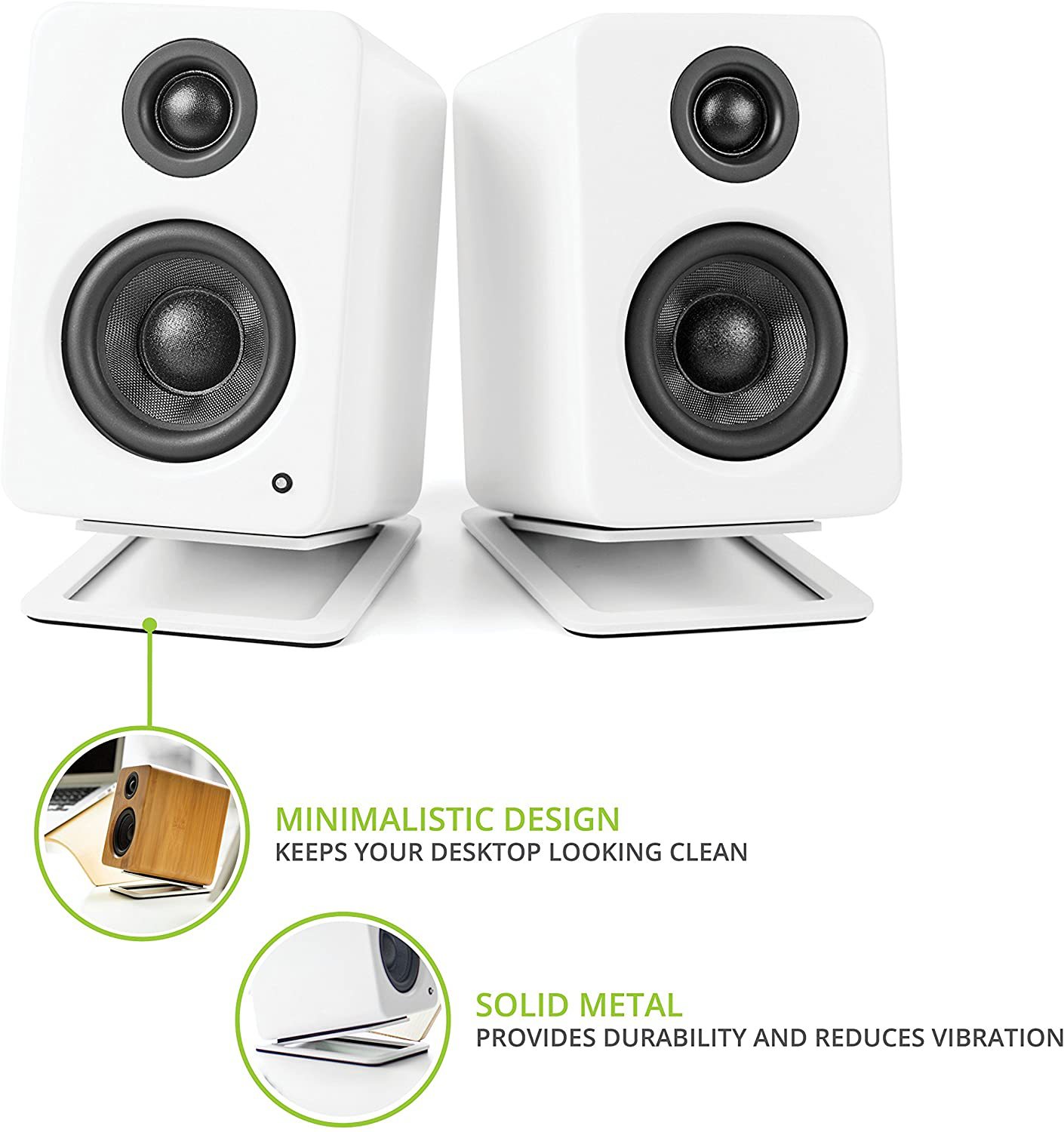 Kolay Hoparlör Standları, Titr - Studio Monitor Speaker Stands Desktop incelemesi ve fiyatı