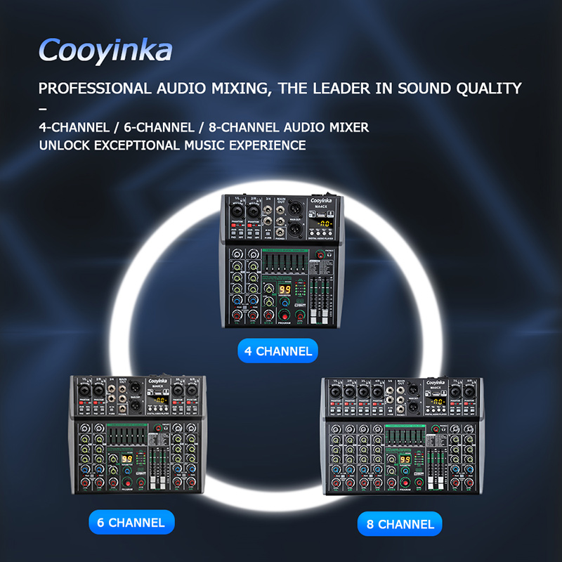 4 Kanallı Mikser 48V 99 DSP Ef - Audio Mixer 4 Channel Usb Bluetooth Pc incelemesi ve fiyatı
