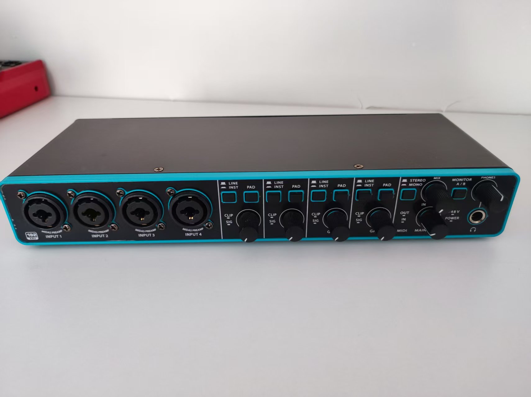 Profesyonel 4 Kanallı USB ses  - Studio Audio Interface With 48V Phantom incelemesi ve fiyatı